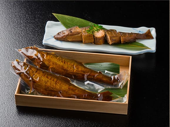 子持ち鮎の甘露煮